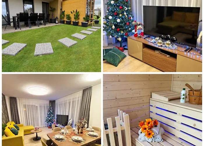 Apartmán Karolina Lakefront Residence With Private Garden & Spa *